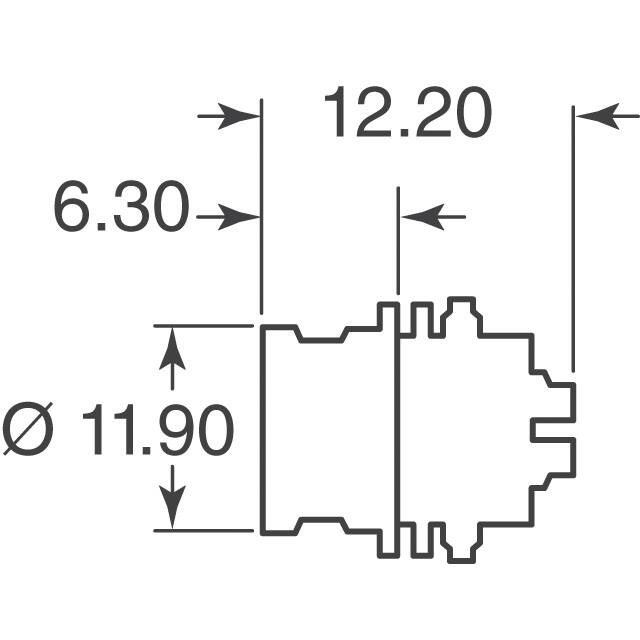 HR10A-10R-10PC(71) Hirose Electric Co Ltd  Alloggiamenti per connettori circolari